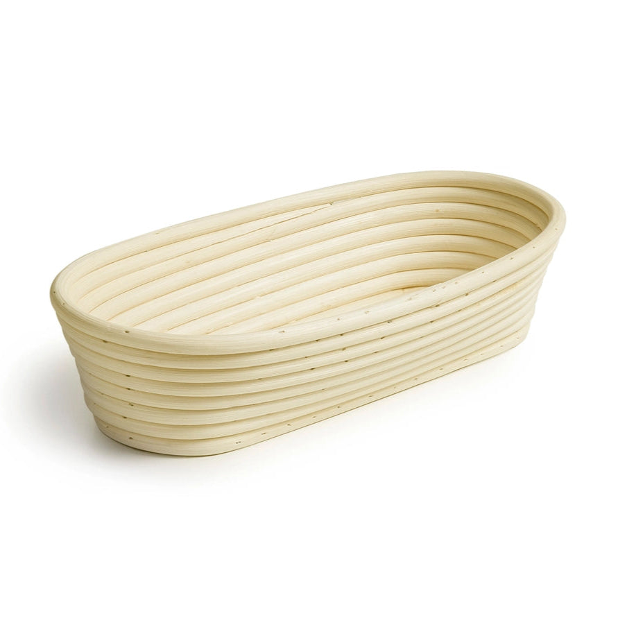 Ibili Oval hævekurv i rattan | Perfekt til surdejsbrød & rustik brød