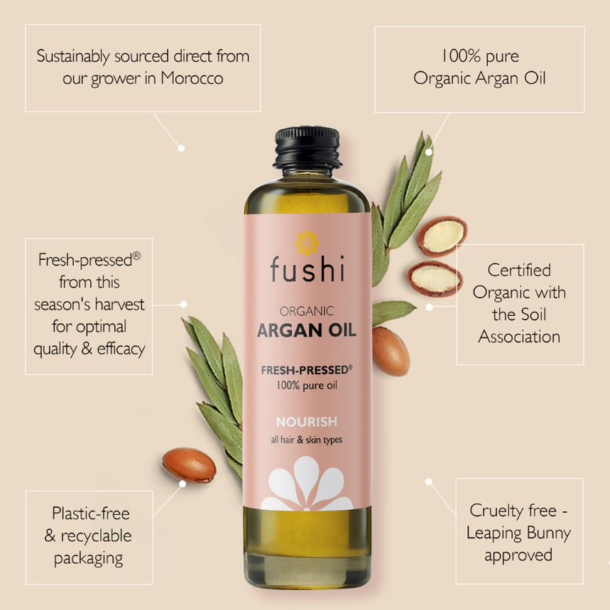Økologisk argan olie til hud og hår