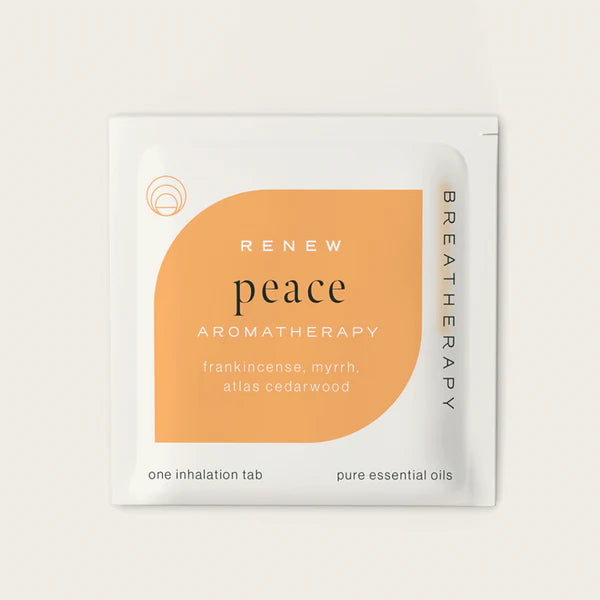 Aromaterapi Plaster - Renew & Peace, 3 stk, afslapning, æteriske olier