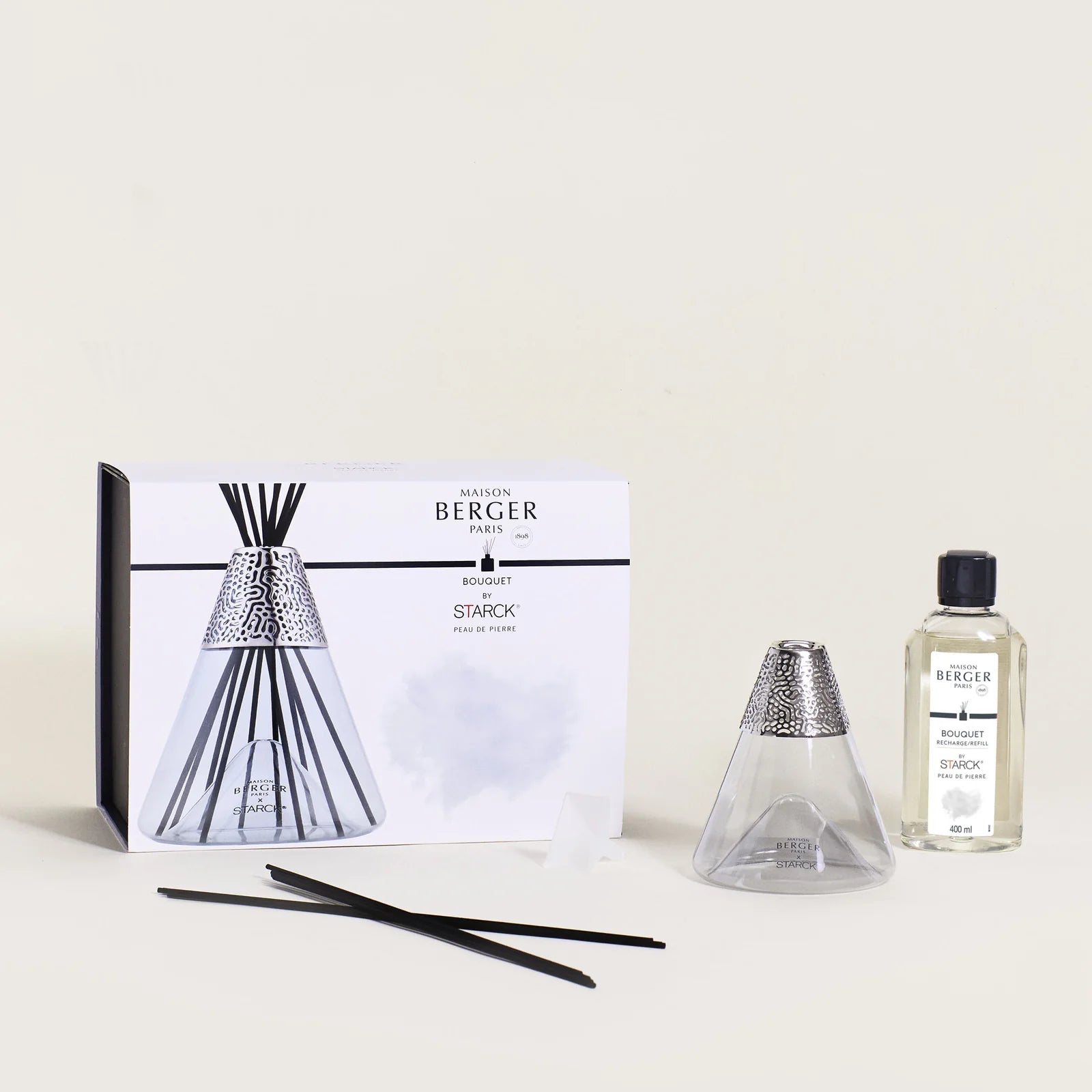 Maison Berger duftpinde med Peau de Pierre – Philippe Starck