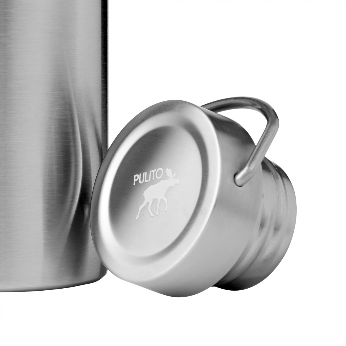 Pulito PureThermoBottle | Rustfri stålflaske med termoeffekt – holder dine drikke varme & kolde