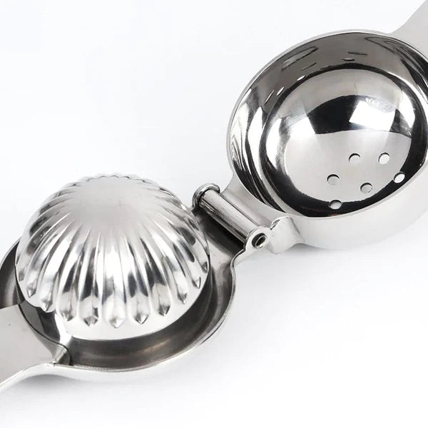 Pulito Citruspresser i rustfrit stål | Effektiv presning uden kerner – citron, lime & appelsin