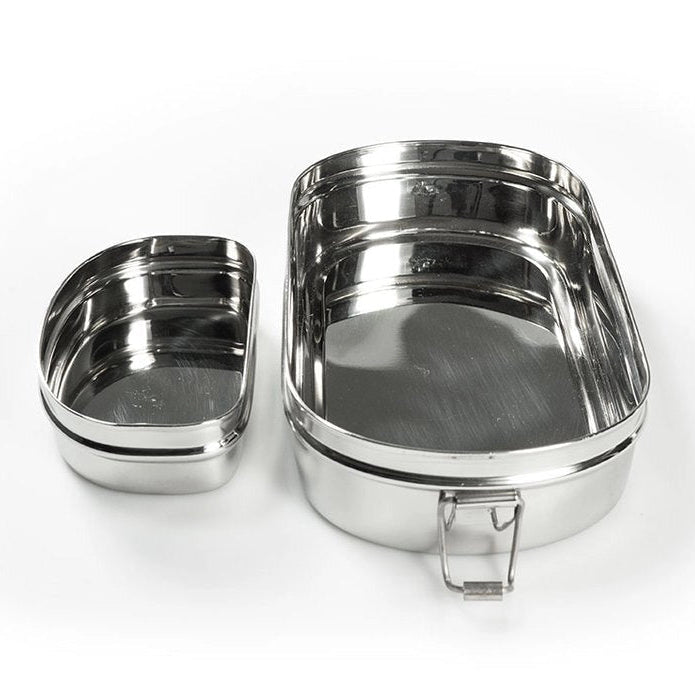 PureLunchBox Oval | Madkasse med snackboks