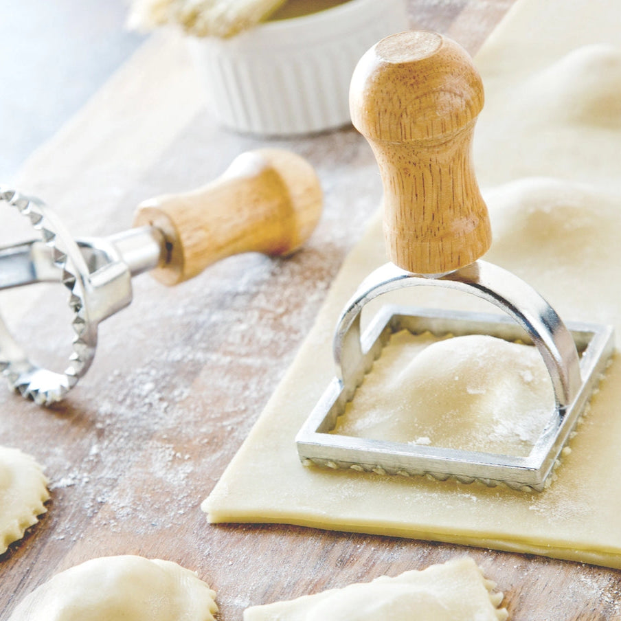Ravioli Cutter Set – rund & firkantet | Foxrun