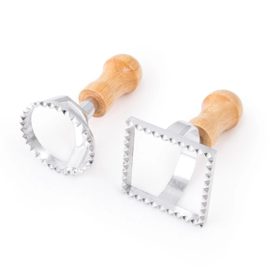 Ravioli Cutter Set – rund & firkantet | Foxrun