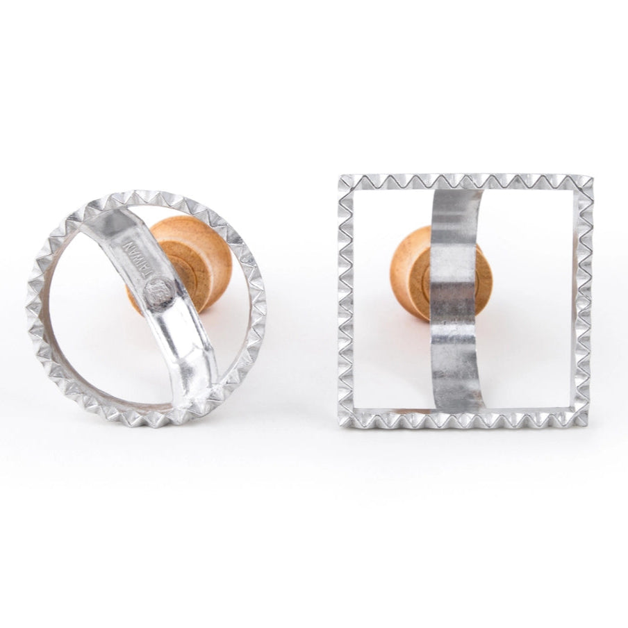 Ravioli Cutter Set – rund & firkantet | Foxrun