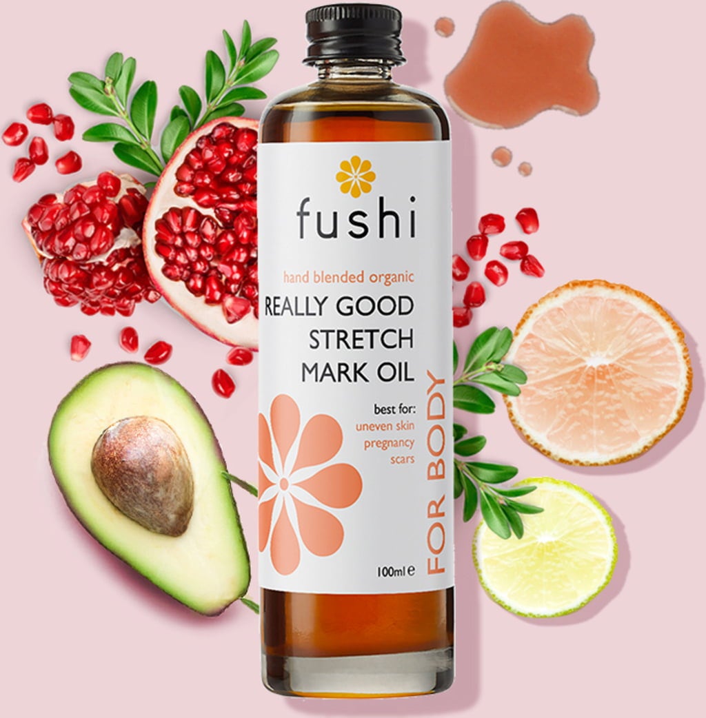 Fushi Really Good Stretch mark oil – Økologisk & duftfri strækmærkeolie | granatæble, avocado & tulsi