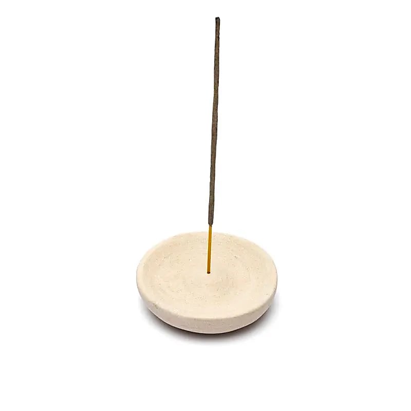 Røgelsesholder af Pink Sandsten | Naturlig stenholder til røgelse