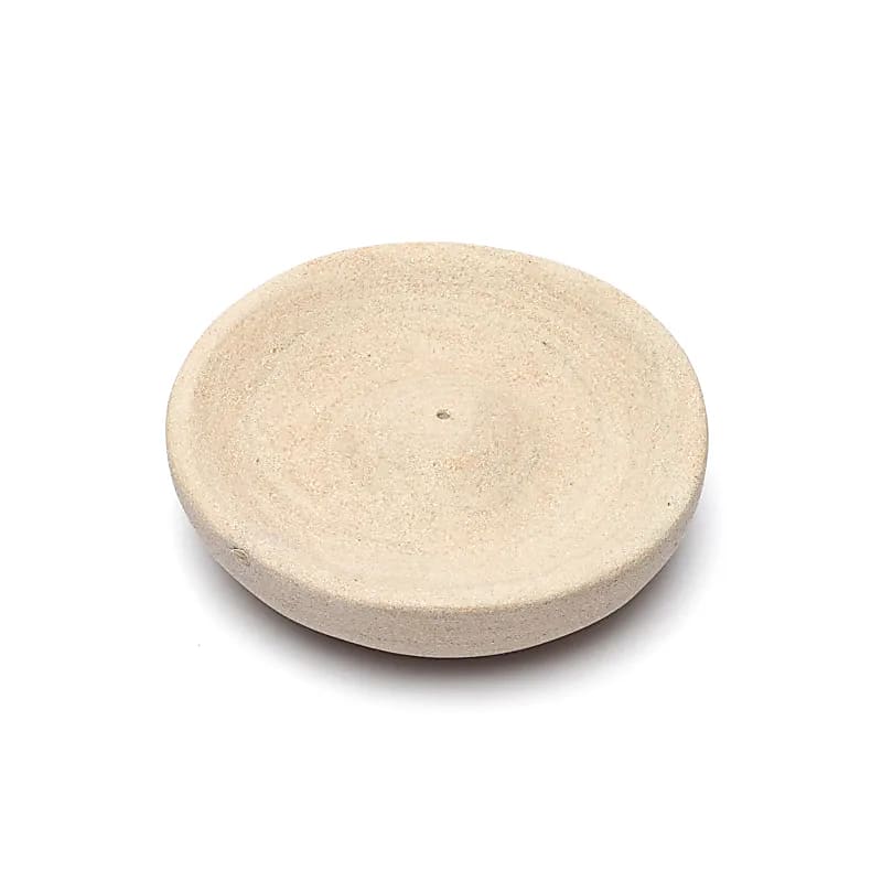 Røgelsesholder af Pink Sandsten | Naturlig stenholder til røgelse