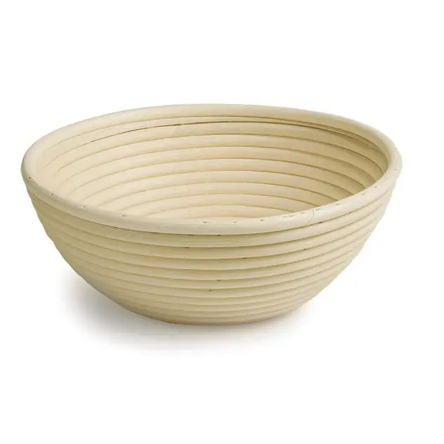 Ibili Rund hævekurv i rattan | Perfekt til surdejsbrød & rustik brød