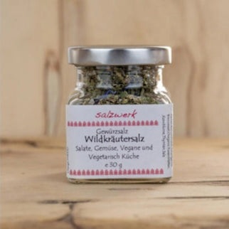 Fleur de Sel med vilde urter – gourmet salt | Salzwerk Berlin