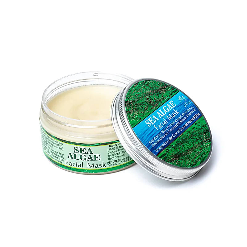 Ansigtsmaske med tang, solbær & Shea Butter - cellefornyelse