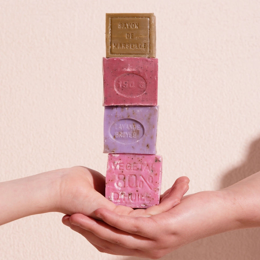 Savon de Marseille – Fransk natursæbe med abrikoskerner | Naturlig eksfoliering