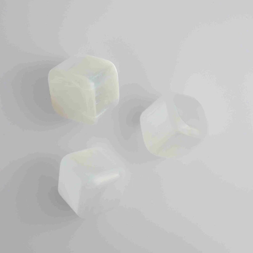 Selenit krystal terning – Hvid | Klarhed, rensende energi & høj vibration