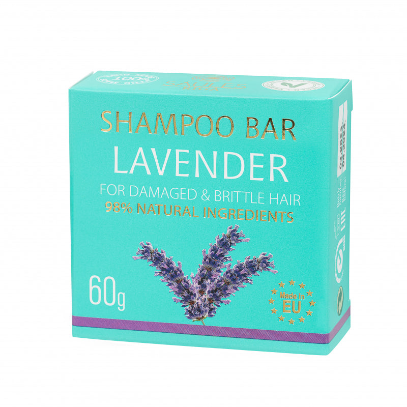 Saules Riga Shampoo bar – reparerende & fugtgivende | lavendel & macadamia