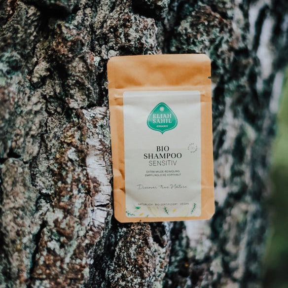 Eliah Sahil økologisk shampoo pulver med kamille - ekstra mild & børnevenlig