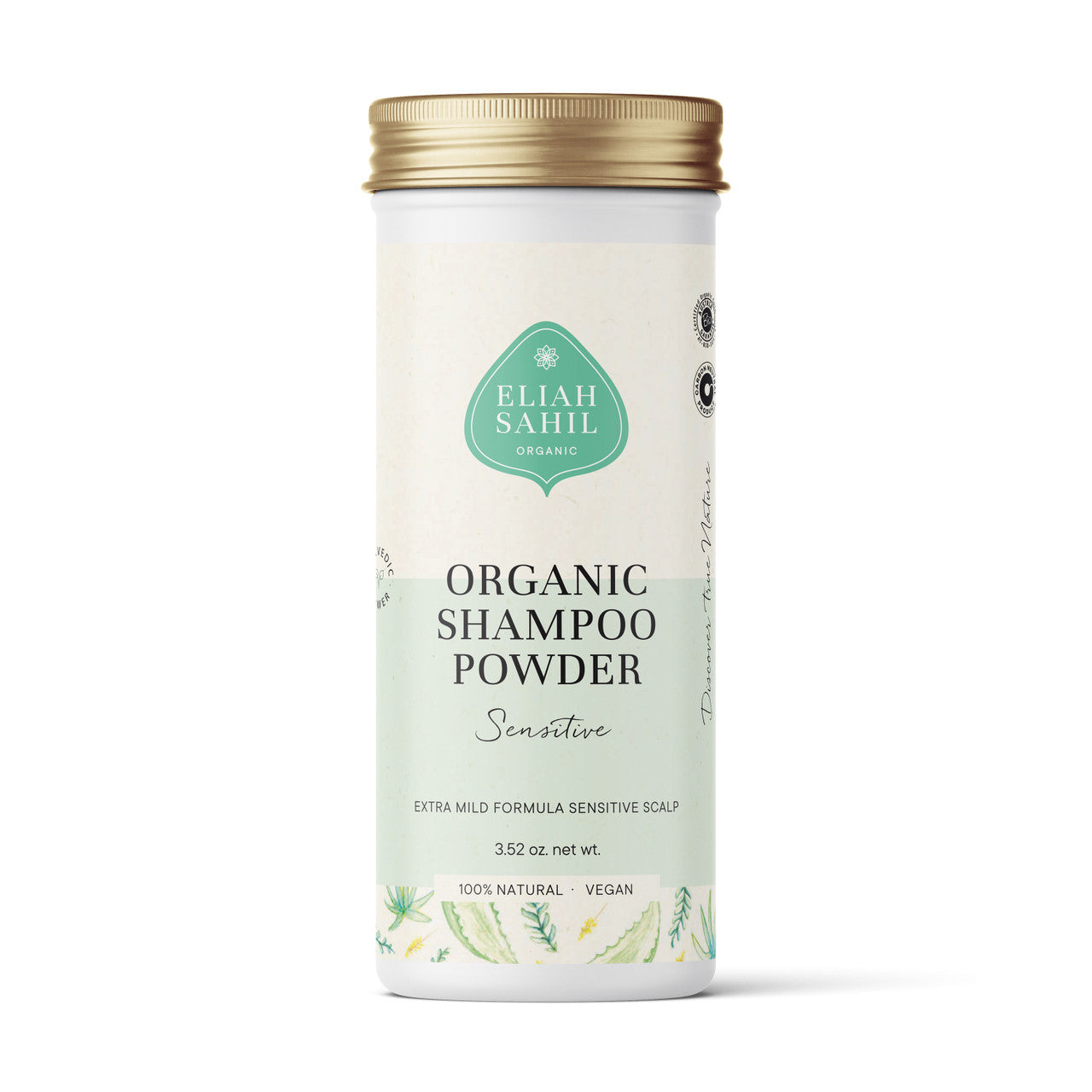 SHAMPOO POWDER , ØKOLOGISK - TIL SENSITIV & IRRITABLE HOVEDBUND