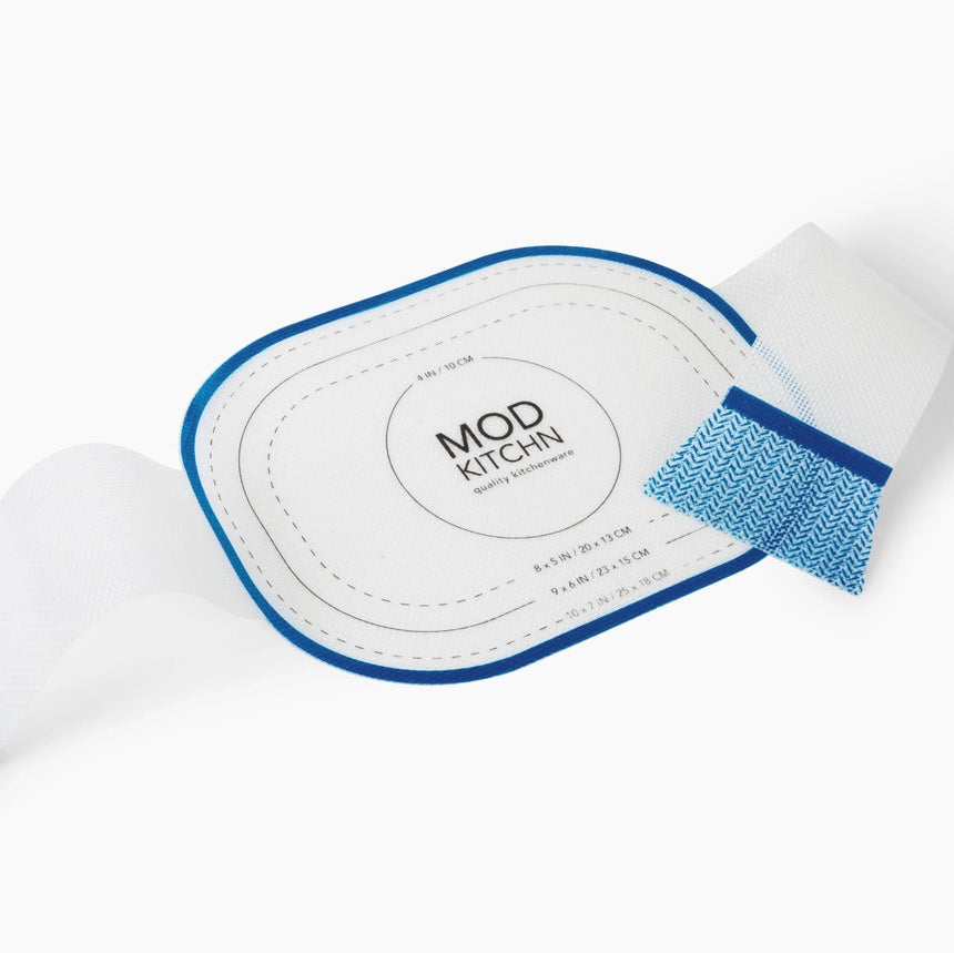 Genanvendelig silikone bread sling til Dutch Oven. Non-stick bagemåtte der gør surdejsbagning nemmere, sikrere og mere bæredygtig uden bagepapir.