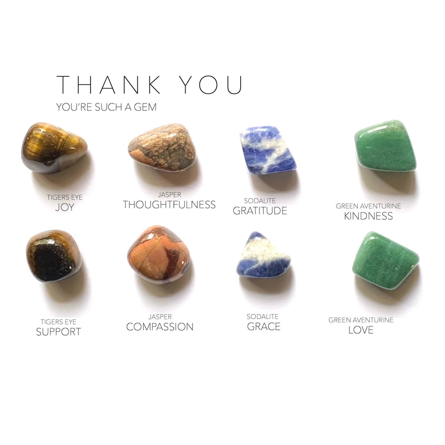 Thank You krystal kit | Krystaller til taknemmelighed, støtte & venlighed