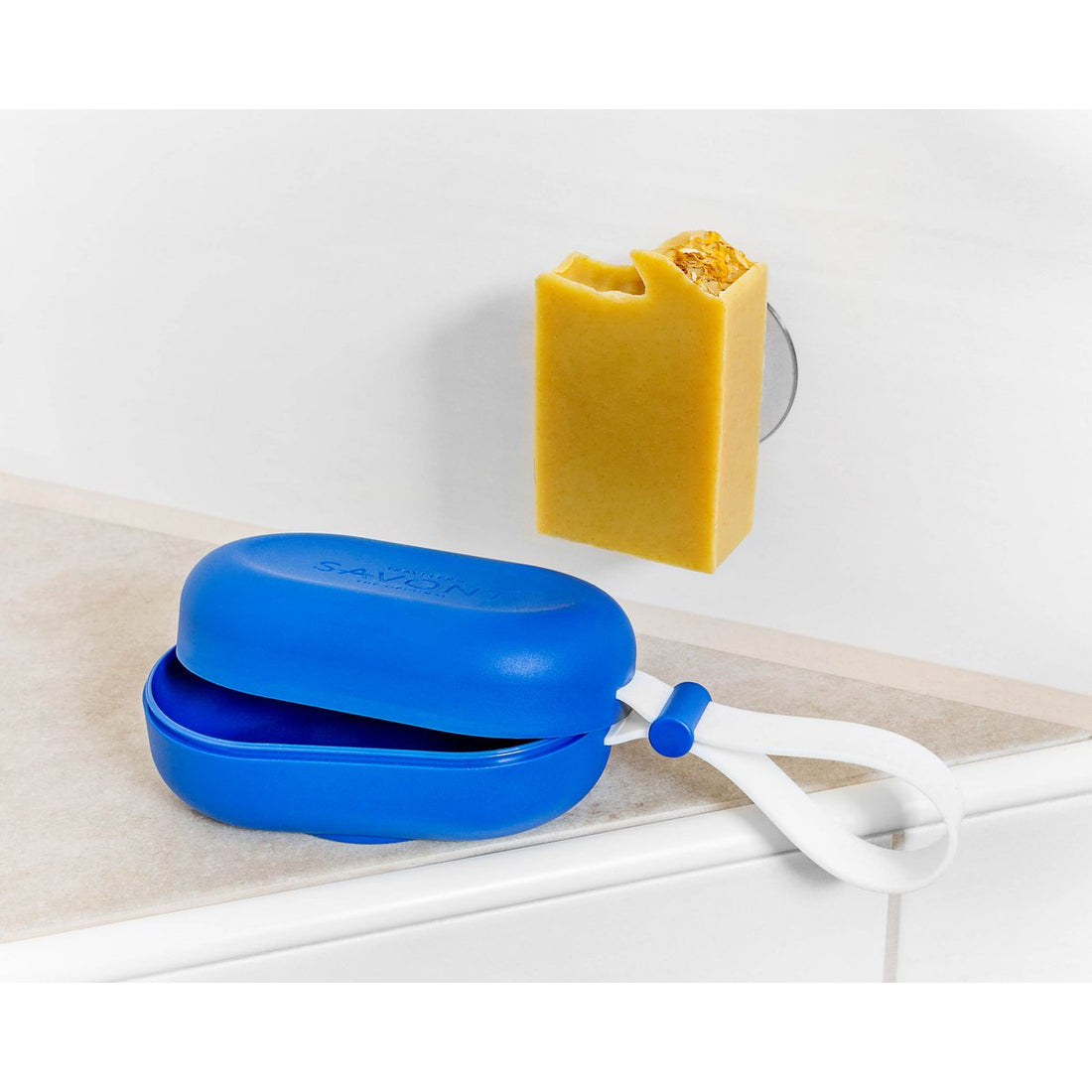 Rejseetui til sæbebar & shampoo Bar | Magnetisk holder & praktisk ophæng