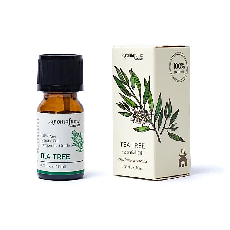 Økologisk Tea Tree Olie fra Aromafume – naturlig, antibakteriel og rensende æterisk olie til hudpleje, aromaterapi og velvære.