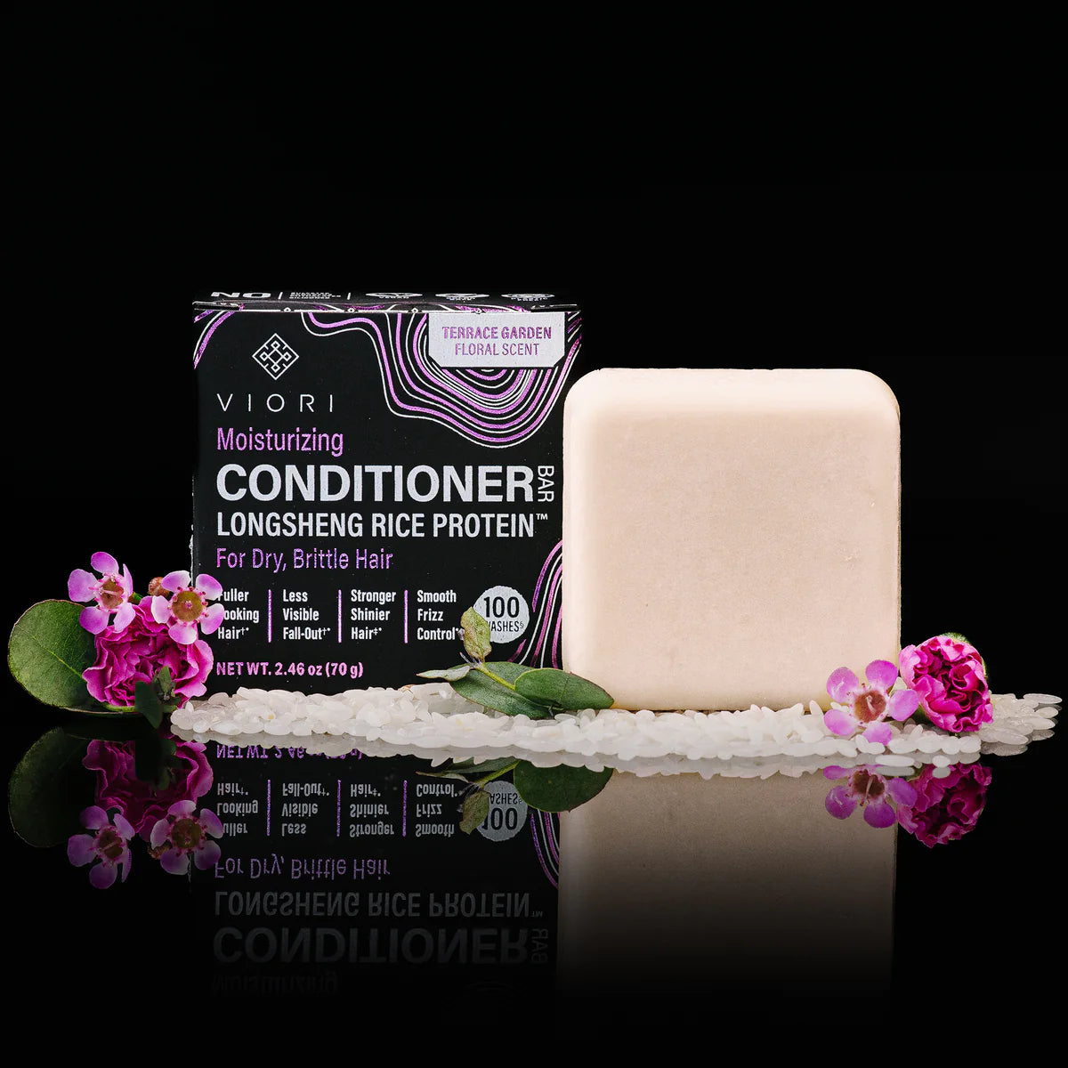 Terrace Garden conditioner er udviklet specielt til hår, der mangler fugt.