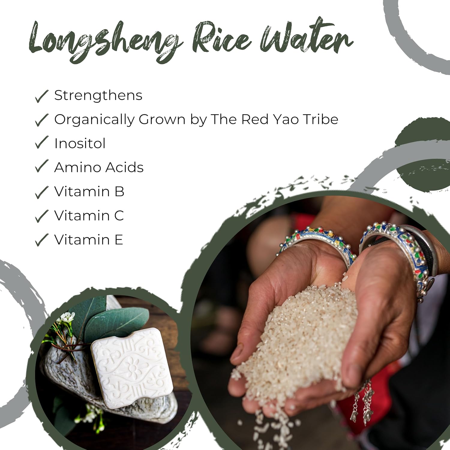 Viori Body Wash Bar – Hidden Waterfall med Rice Water til rens & pleje