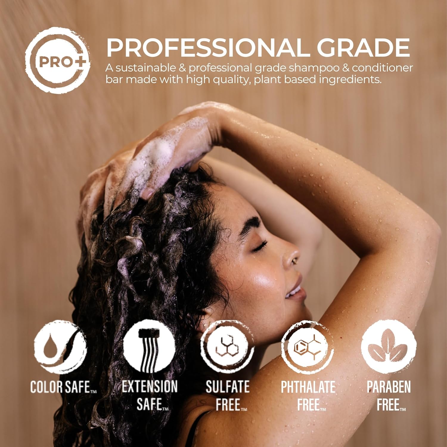 Viori Conditioner Bar – Citrus Zest med Rice Water til fugt & styrke