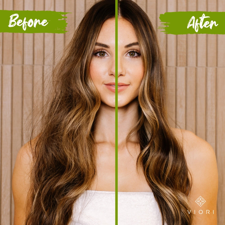 Viori Shampoo Bar – Tea Tree Mint med Rice Water til styrke & dybderens