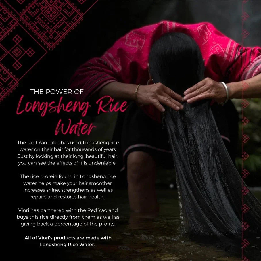 Viori Shampoo & Conditioner Travel Size Sæt – Terrace Garden med Rice Water