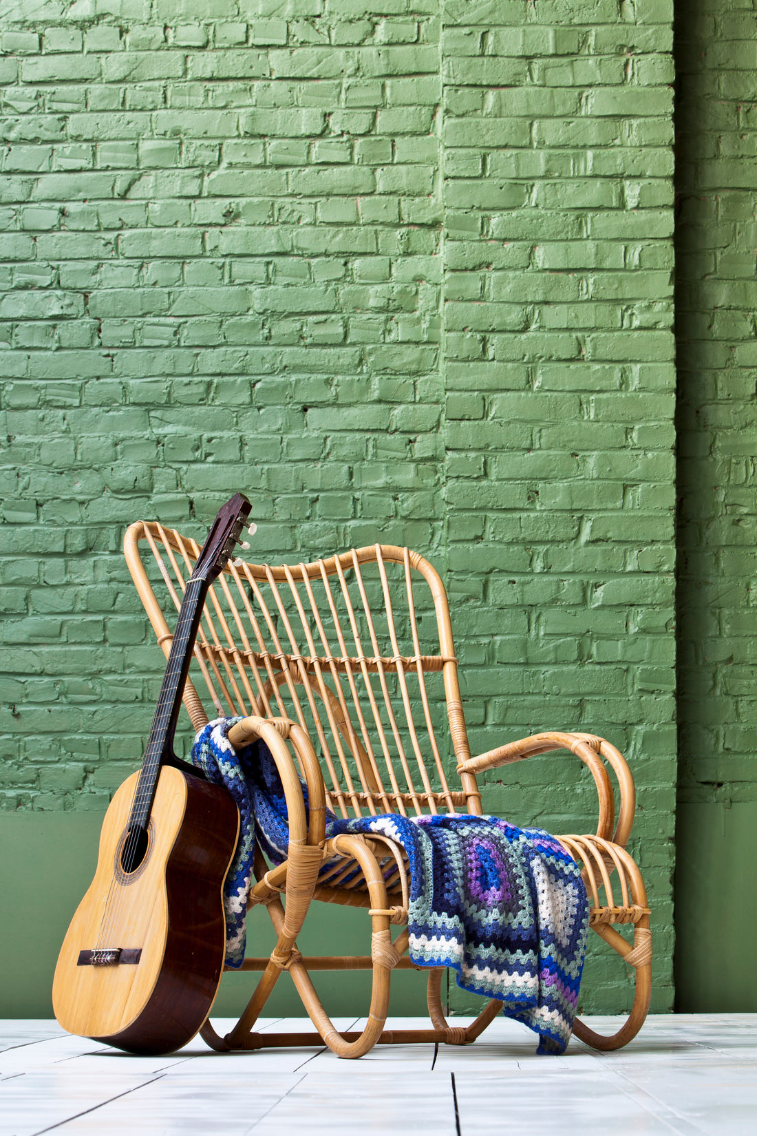 RATTAN LÆNESTOL MARLENE | KOK MAISON