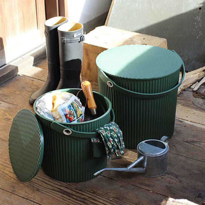 OMNIOUTIL Spand med låg – Prisvindende japansk design | Baked Green