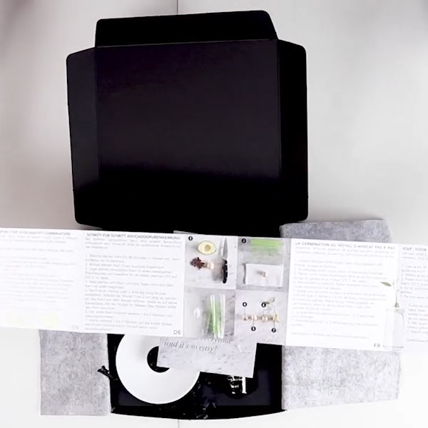 Botanopia Deluxe Grow Kit – Elegant gaveæske til planteformering & spiring