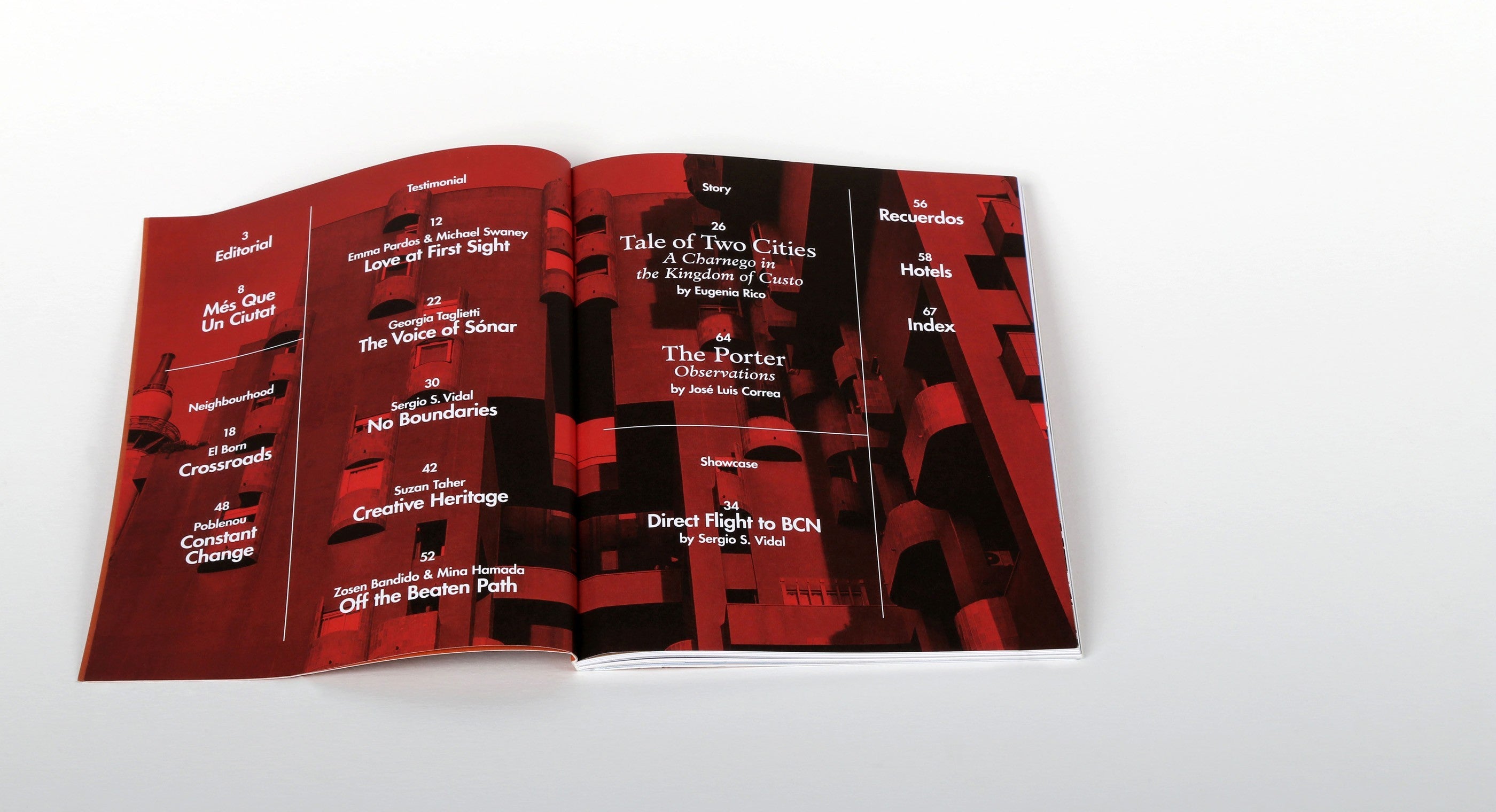 New Mags - Coffee Table book & Rejseguide - Barcelona Hotspots