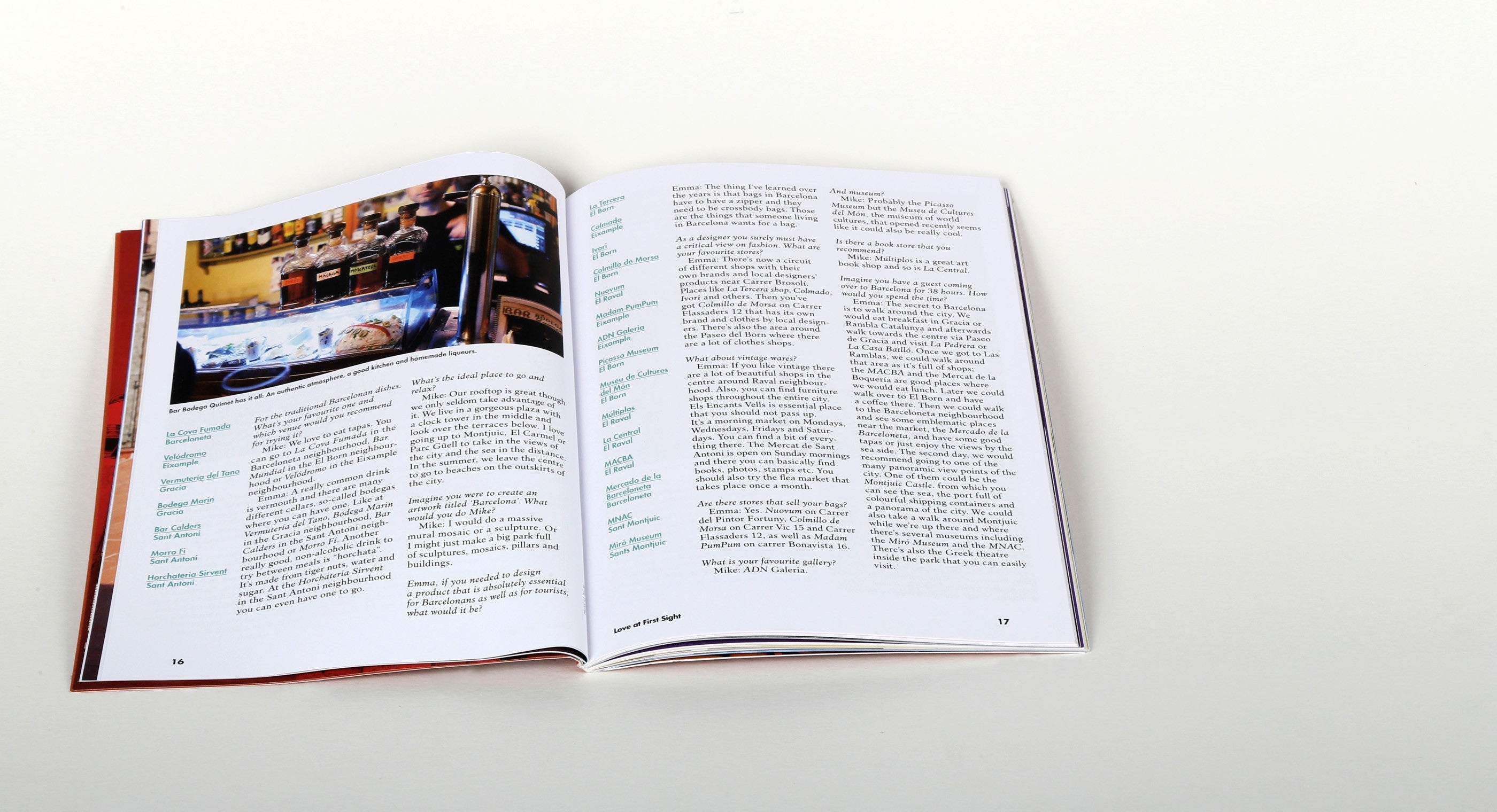 New Mags - Coffee Table book & Rejseguide - Barcelona Hotspots