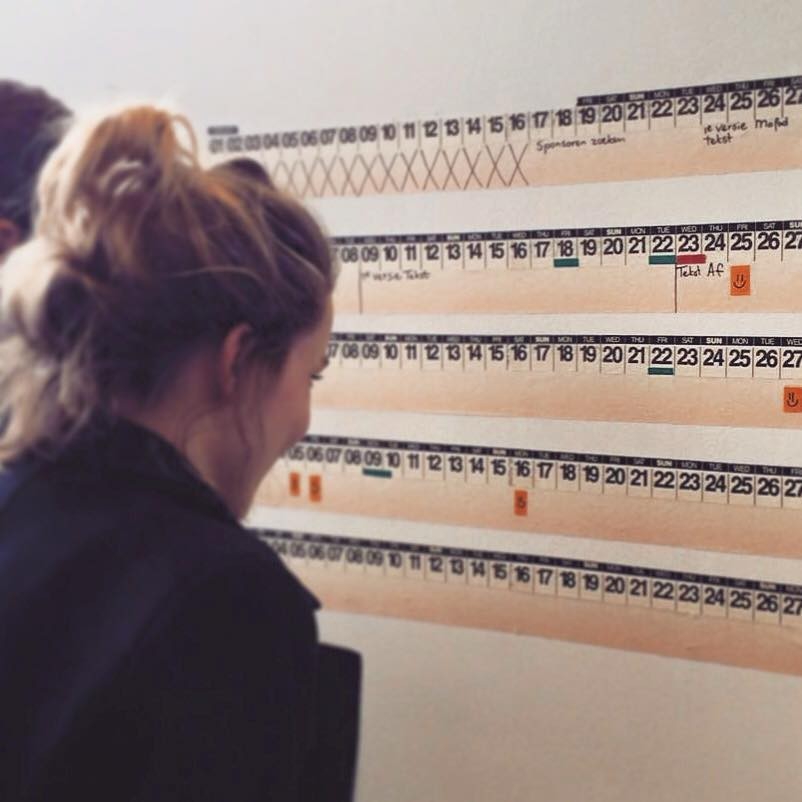 Kalender til væg - Evigheds Året rundt - Mo Man Tai