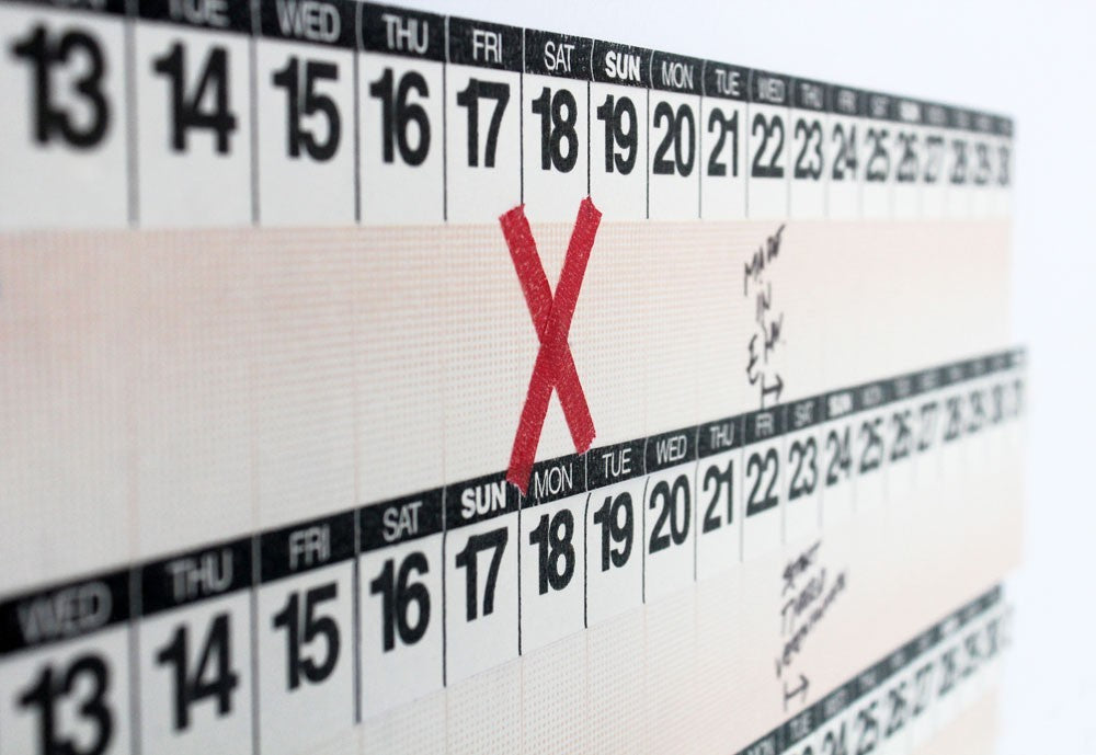 Kalender til væg - Evigheds Året rundt - Mo Man Tai