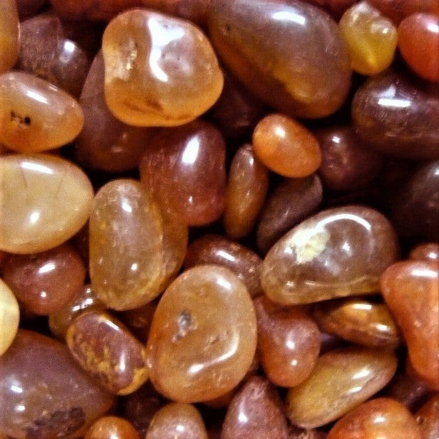 Karneol krystalchips – 100 g | Vitalitet, kreativitet & brændende livsenergi