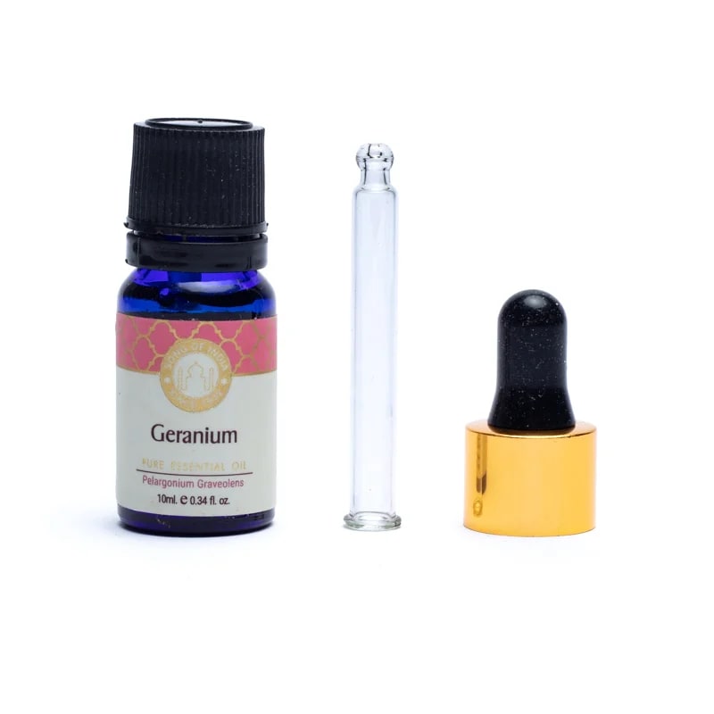 Geranium Æterisk olie, økologisk - Happiness & Balance - 10ml