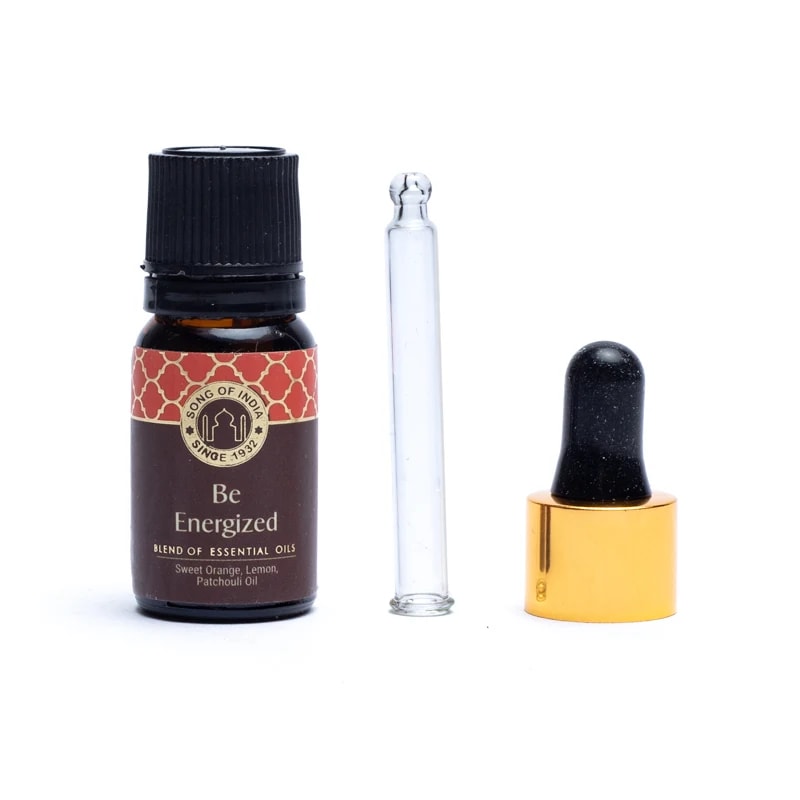 Be Energized Æteriske olier, økologisk - Sød Appelsin, Citron & Patchouli - 10ml