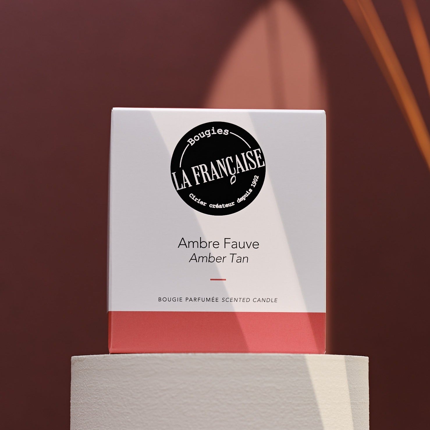 Amber Tan - Duftlys, Colorama 200g - Warm tones - Bougies la Francaise