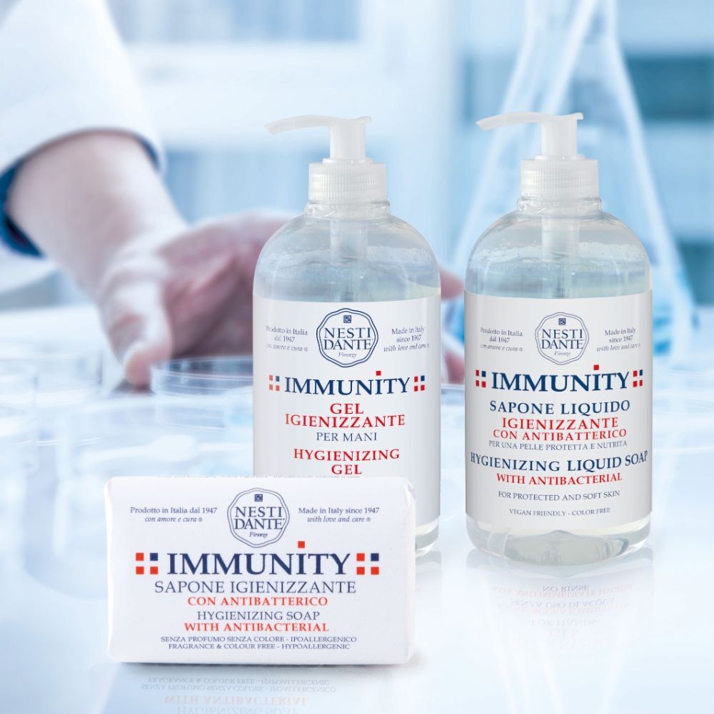 Nesti Dante Håndsæbe - Immunity Håndsæbe, uden Parfume - 500ml