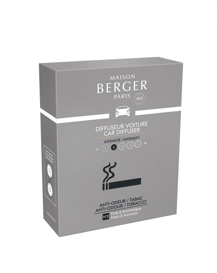 Maison Berger refill - My Car Free From Tobacco Odour | Duft til Maison Berger bil luftfrisker