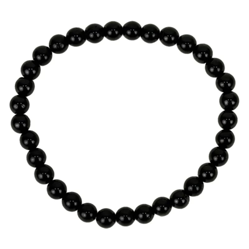 Krystal armbånd m. Black Onyx Krystaller