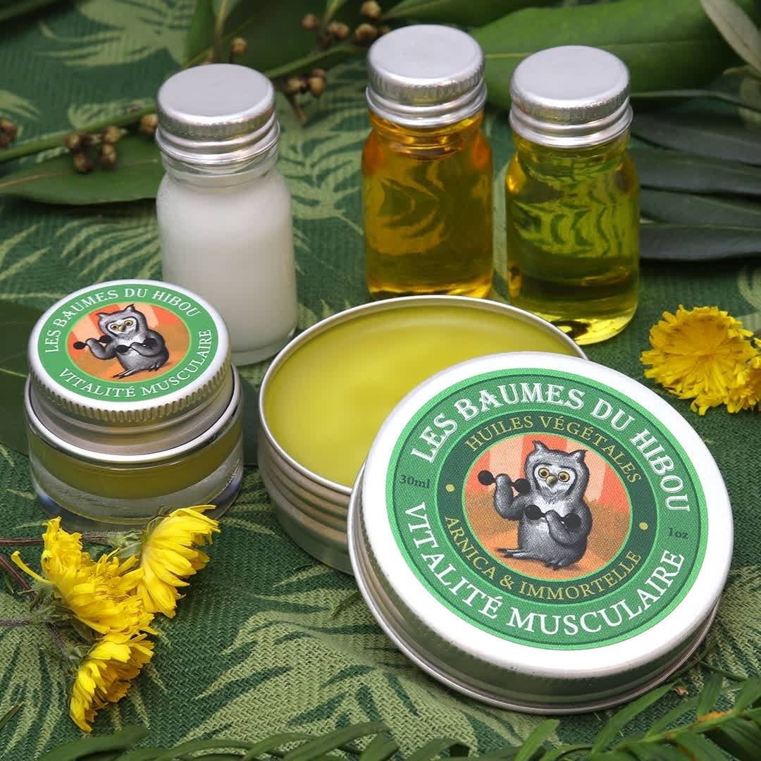 Owl Balm, Muscular Vitality - Balsam til muskelømhed - Les Baumes du Hibou