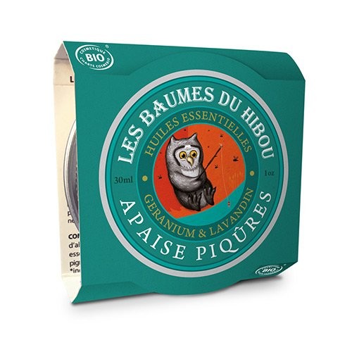 Owl Balm, Soothe Insect Bites - Balsam til insekt bid - Les Baumes du Hibou