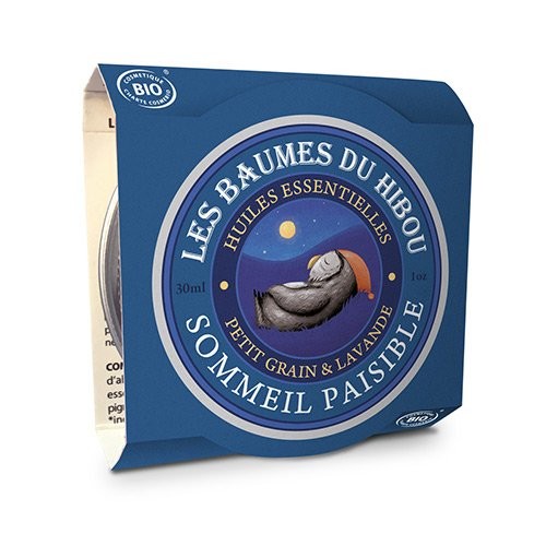 Owl Balm, Peaceful Sleep - Balsam til forbedret søvn - Les Baumes du Hibou
