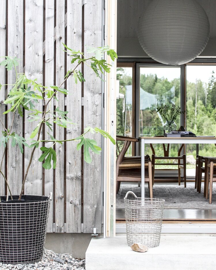 Korbo Opbevaringskurv m. hank til vægbeslag - Bin 18