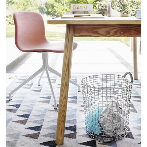 Korbo Opbevaringskurv m. hank til vægbeslag - Bin 18