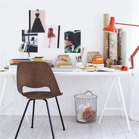 Korbo Opbevaringskurv m. hank til vægbeslag - Bin 18